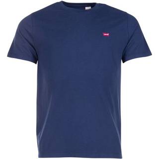 Levis Original Crew Neck Logo T Shirt Navy