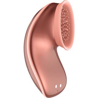 Twitch Hands-free Suction & Vibration Toy Gold