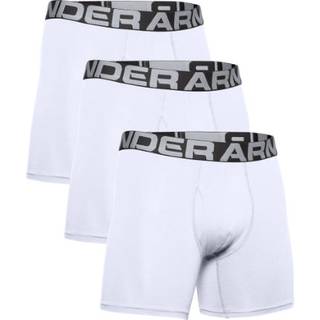 Under Armour 3-pak Charged Cotton 6in Boxer - White - X-Large * Kampagne *