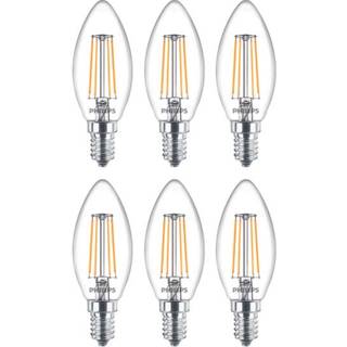 Philips - LED classic 40W B35 E14 WW CL ND 6CT/4