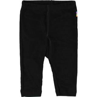 Sorte uld-silke leggings til babyer