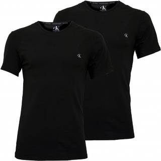 Calvin Klein 2-Pack Ck One Cotton V-Neck T-Shirts - Black