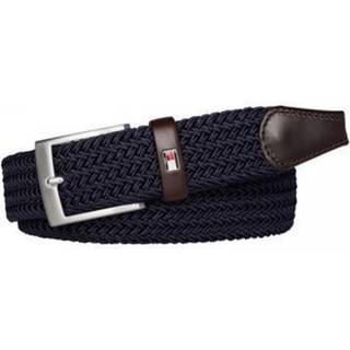 Tommy Hilfiger New Adan stræk bælte - Navy - Str. 90cm - Modish.dk