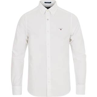Gant REG CLASSIC POPLIN SHIRT - Hvid - Str. M - Modish.dk