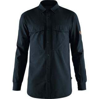 Fjällräven Abisko Trekking Shirt Skjorte Herrer størrelse L farve sort