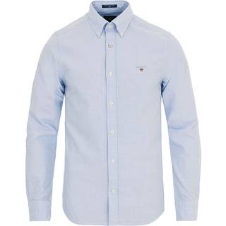 Gant REG CLASSIC POPLIN SHIRT - Sort - Str. M - Modish.dk