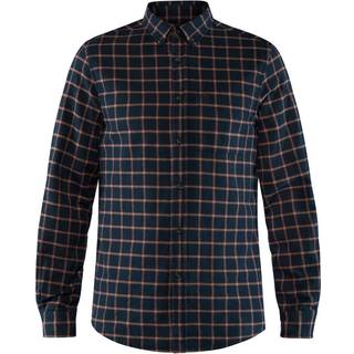 Fjällräven Övik Flannel Shirt Men-dark navy-XL