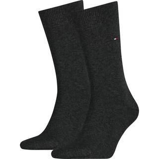 Tommy Hilfiger 2-pak Men Classic Sock - Darkgrey - Str 39/42 * Kampagne *
