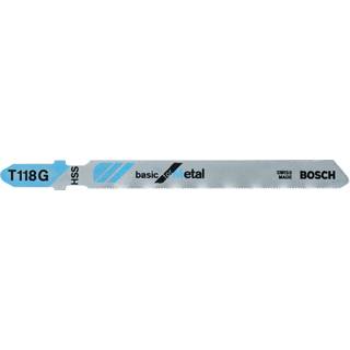 Bosch Stiksavklinge T 118 G Metal 3 Stk - 2608631674 ✓ På lager - klar til levering og afhentning