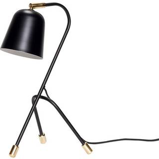 Bordlampe sort/messing