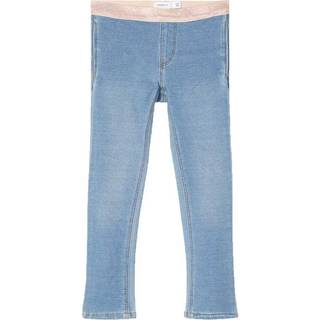 NAME IT Sweat Denim Leggings Salli Blue