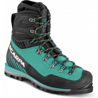 Scarpa Women's Mont Blanc Pro GTX Bjergsko Damer størrelse 40 farve sort/turkis
