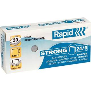 Rapid Hæfteklammer 24/6 strong (1000)