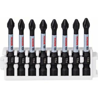 BOSCH Impact Control Power bitssæt, 8 dele, 8 x PZ2 50 mm