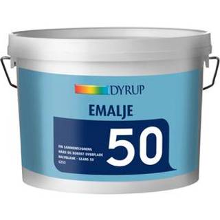 DYRUP Emalje Glans 50 2.5 Liter - 2,5 liter - Hvid (800)