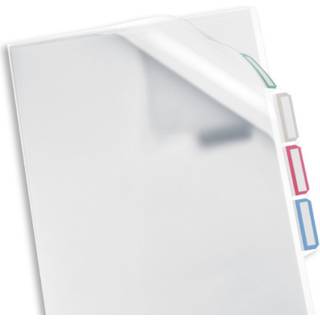 Durable Plastomslag 3-delt A4 klar med faner, 5 stk/pose