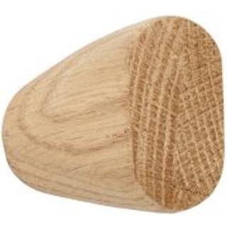 Hübsch Acorn knager i egetræ på 4x4 cm (sæt med 4 stk.)
