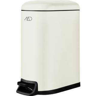 Mette Ditmer Walther Pedalspand 10 L - Papirkurve & Pedalspande Plast Off-White - WALBIN43