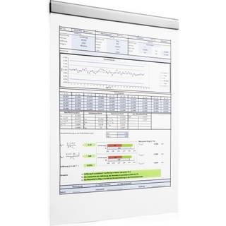 Durable DURAFIX RAIL selvhæftende magnetisk klemskinne 210mm sølv