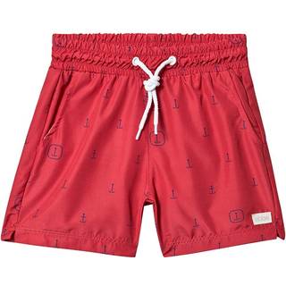 Ebbe Haspen Badeshorts, Blue Anchors 92