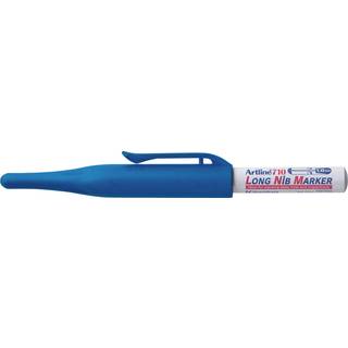 Marker 710 Long Nib blå, Artline EK-710 blue, 12stk