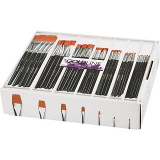 Nylon Pensler 7x12 stk. - Flade, 0-20 mm bredde