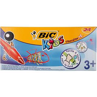 Fiberpen Kids Visacolor XL 24-etui, BIC 829005