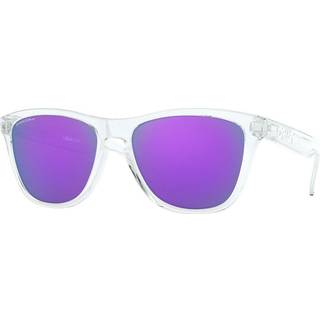Oakley Mand OO9013 FROGSKINS 9013H7 Solbriller O_matter Transparent Violet Firkantet Normal Prizm