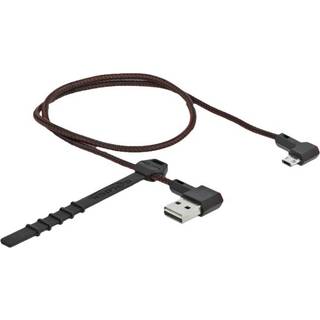 Delock Easy USB-A 2.0 / Micro-B - Højre/venstre vinklet - 0.50 m