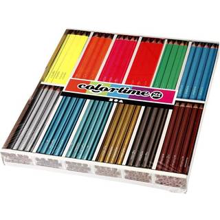 Colortime Farveblyanter 144 stk. - Metallic & Neon