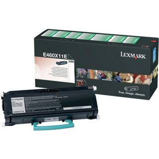 Lexmark E460X11E Sort Lasertoner, 15.000 sider