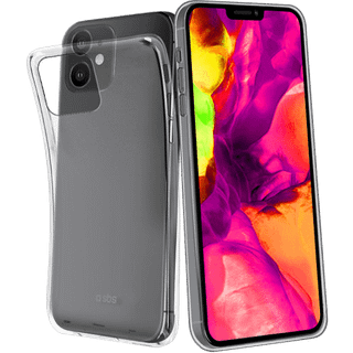 SBS iPhone 12 cover - transparent (På lager i varehus)