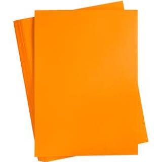 Karton Play Cut A2 180g mandarin orange, 100 ark