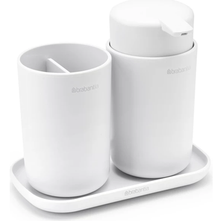 Brabantia Brabantia ReNew badeværelsessæt 3 dele Hvid