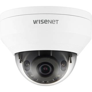 Hanwha Vision Dome Kamera QNV-8010R 2,8mm Überwachungskamera mit 5 Megapixel Auflösung. professionelle Kamera für außen - weiß