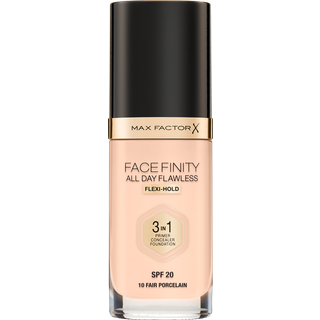 Max Factor Facefinity 3 In 1 Foundation 10 Fair Porcelain