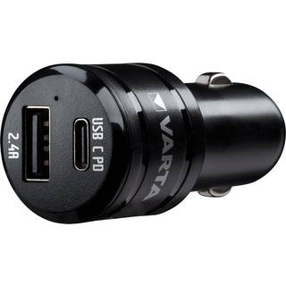 VARTA Car Charger Dual USB Fast Type C PD & USB A