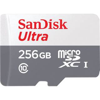 SANDISK ULTRA MicroSD 256 GB MicroSDXC UHS-I Klasse 10 W128266003 (MicroSDXC UHS-I Klasse 10)