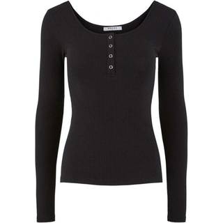 PIECES dame top PCKITTE - Black - XS