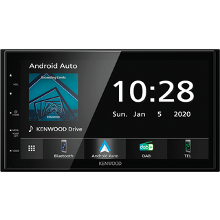 Kenwood DMX5020DABS Apple CarPlay, DAB+, Android Auto og Bluetooth