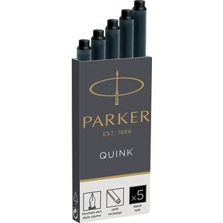 Refill til Parker fyldepen sort blæk Quink
