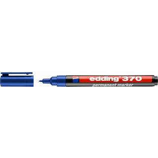 Edding 370 Blå Tusch 1 mm - Permanent og Alsidig