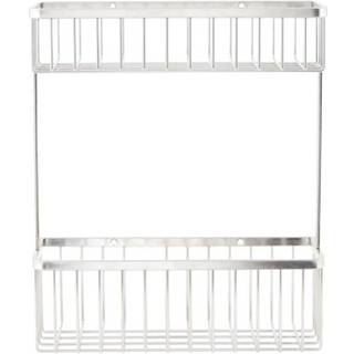 House Doctor Bath Basket Double - Silver