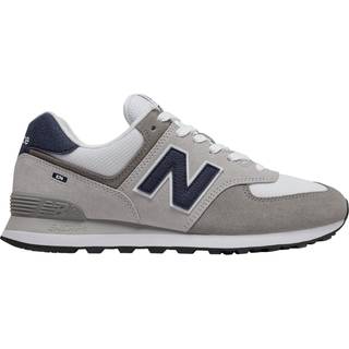 New Balance Mænd 574 i Grå/Hvid læder