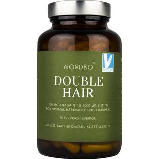 NORDBO Double Hair - 60 kaps.