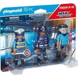 Playmobil City Action Politifigurer 70669