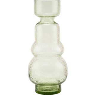 Organi vase, Grøn H 26 cm