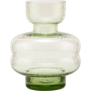 Organi vase, Grøn H 15 cm