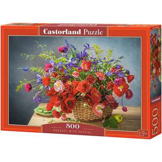 Bouquet with Poppies, Puzzle 500 Teile