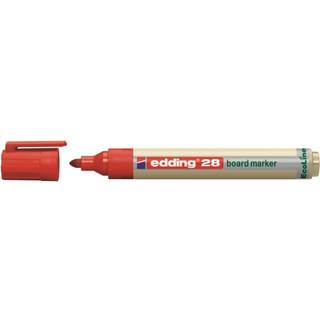28 EcoLine Whiteboardmarker 1,5-3mm - Rot